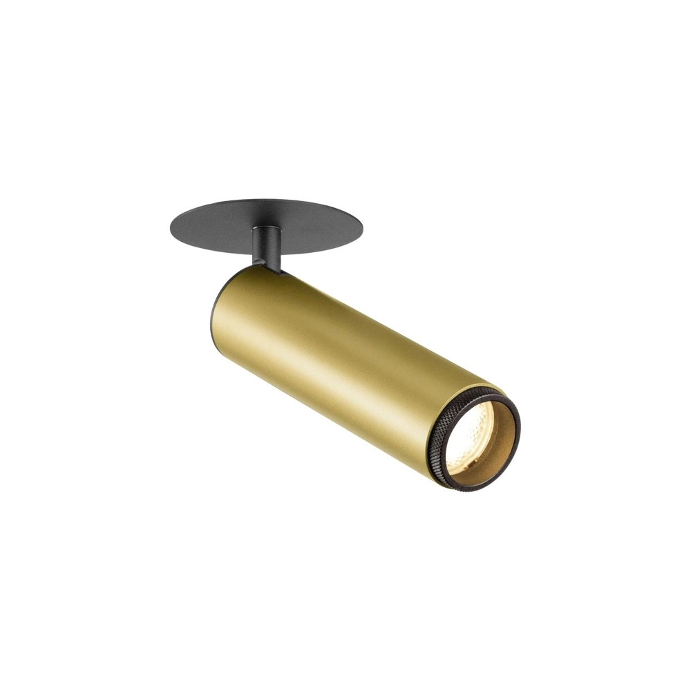 Inbouwspot Grip! M goud met zwart 3000K SLV 4024163304450