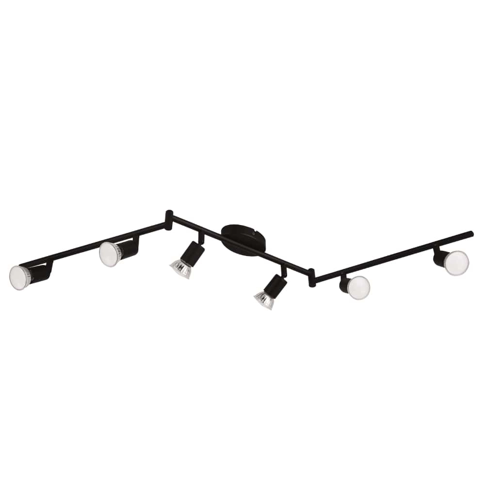 6-lichts opbouwspot Buzz-Led