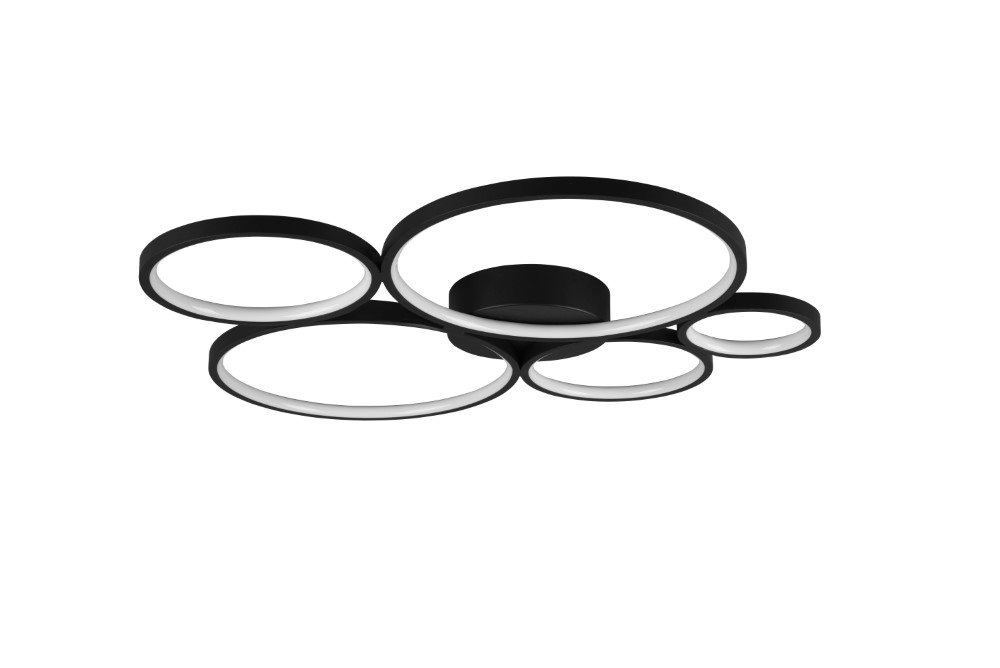 Wandlamp Rondo 5-rings Trio 4017807488838