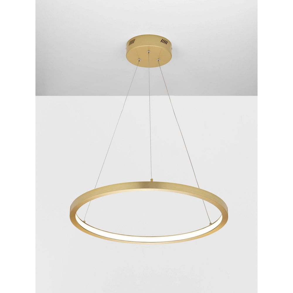 Gouden hanglamp Empatia design enkel