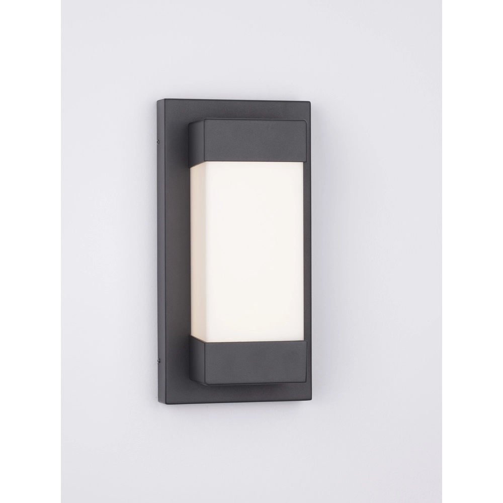Zwarte wandlamp Leto design