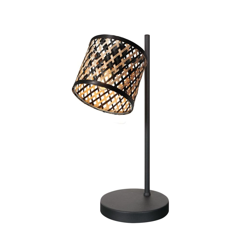 Tafellamp Sumba met bamboe kapje Ø12cm Steinhauer 8712746182859