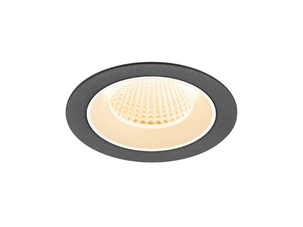 Inbouwspot Numinos M zwart/wit 2700K - 40gr SLV 4024163311557