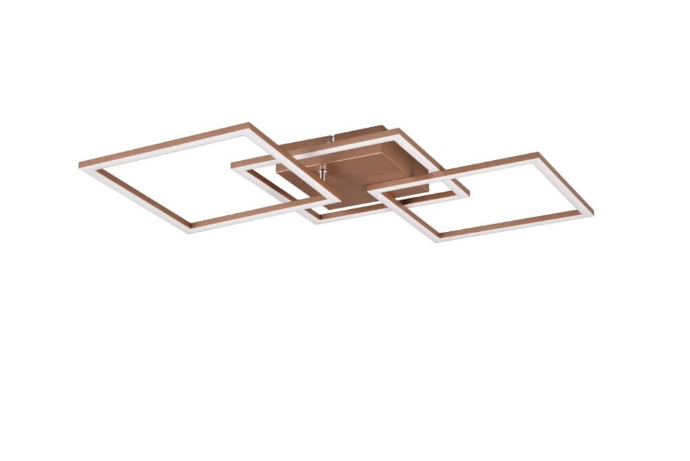 Bruine plafondlamp Trail design