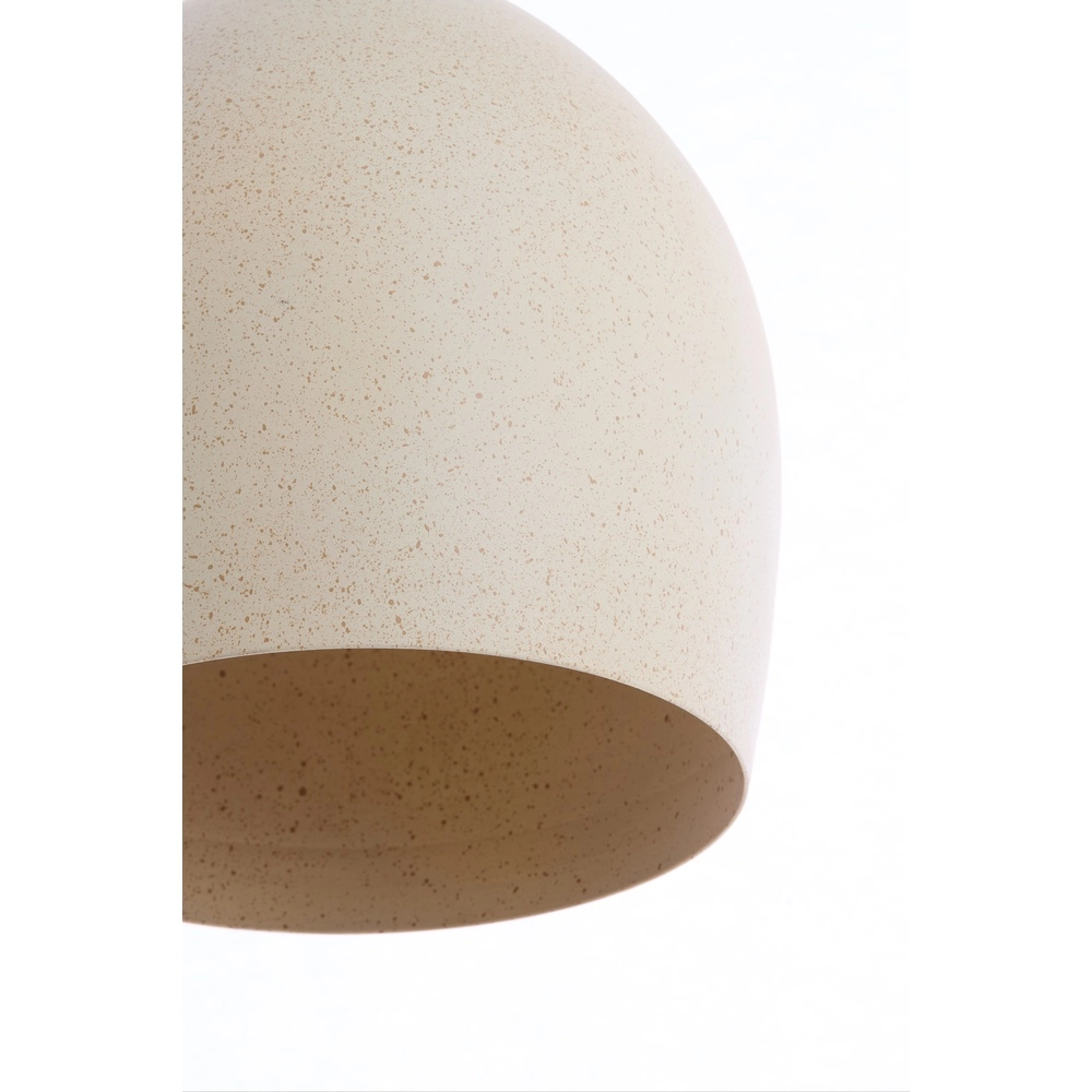 Metalen hanglamp Rosero Ø 24cm - zand bruin Light & Living 8717807787653