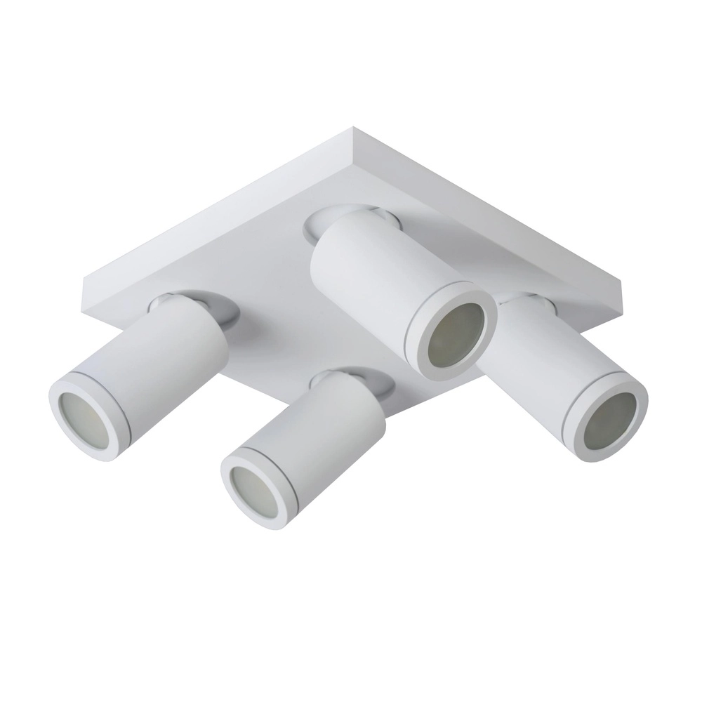 Plafondspot Taylor IP44 4-lichts wit