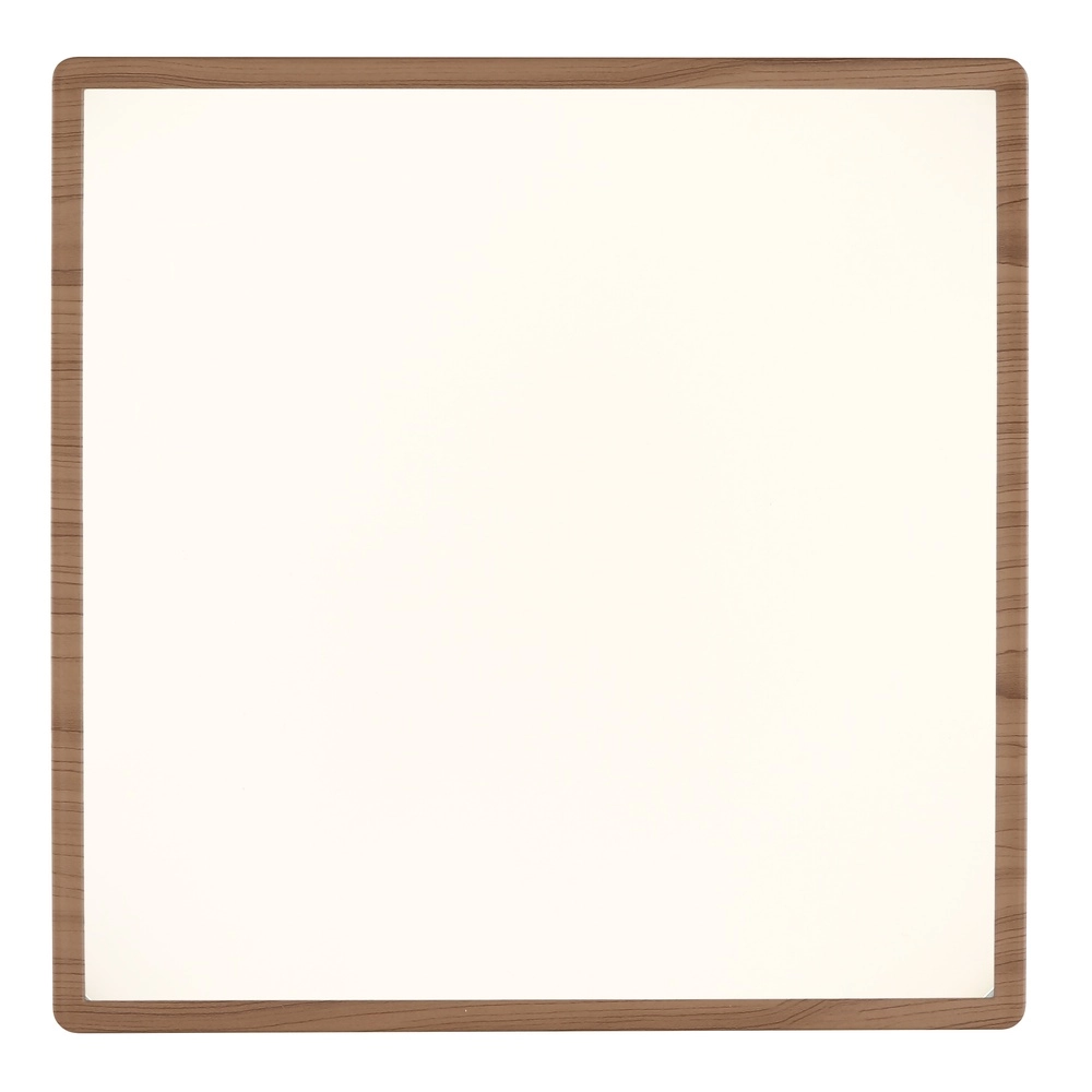 Plafonniere Sapana vierkant 42cm hout Globo 9007371457434