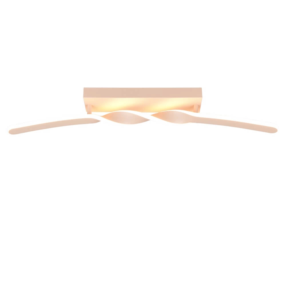Design plafondlamp Ginko zandkleurig Trio 4017807642544