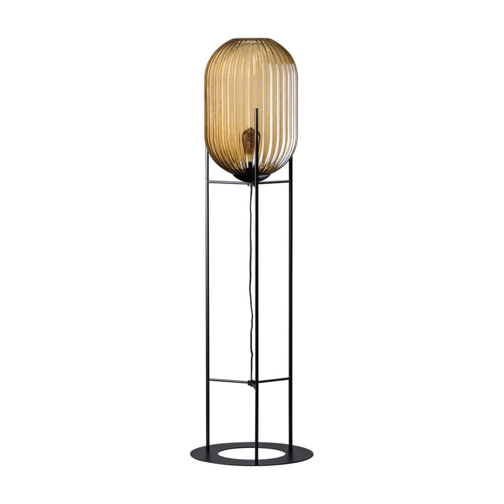 Glazen vloerlamp Glamm 136cm