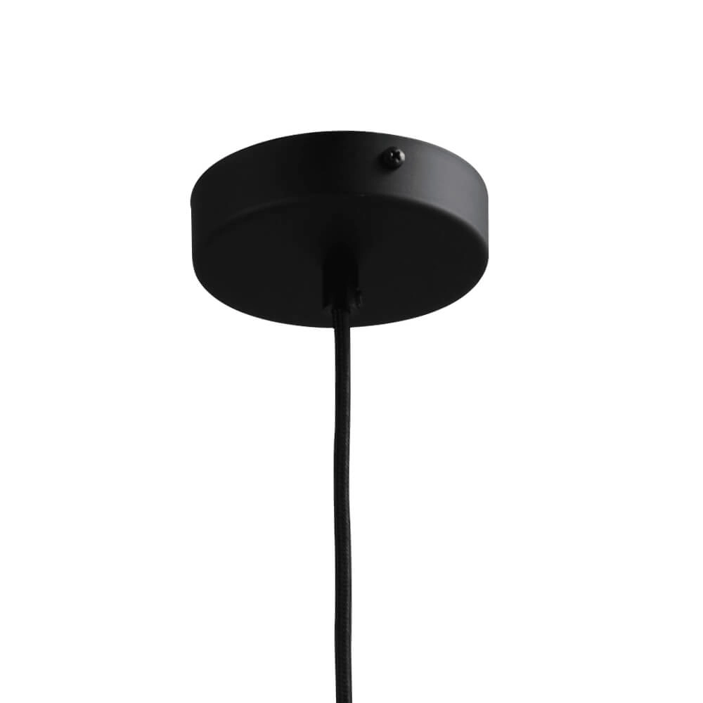 Hanglamp Ø 15cm Bella 2 Zwart met goud glas Masterlight 8718121334288