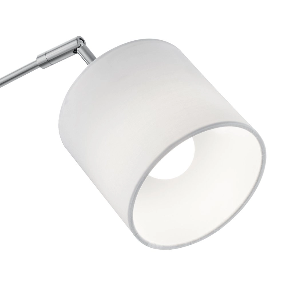 Lampenkap tafellamp Tommy 5-lichts grijs Trio 4017807395143