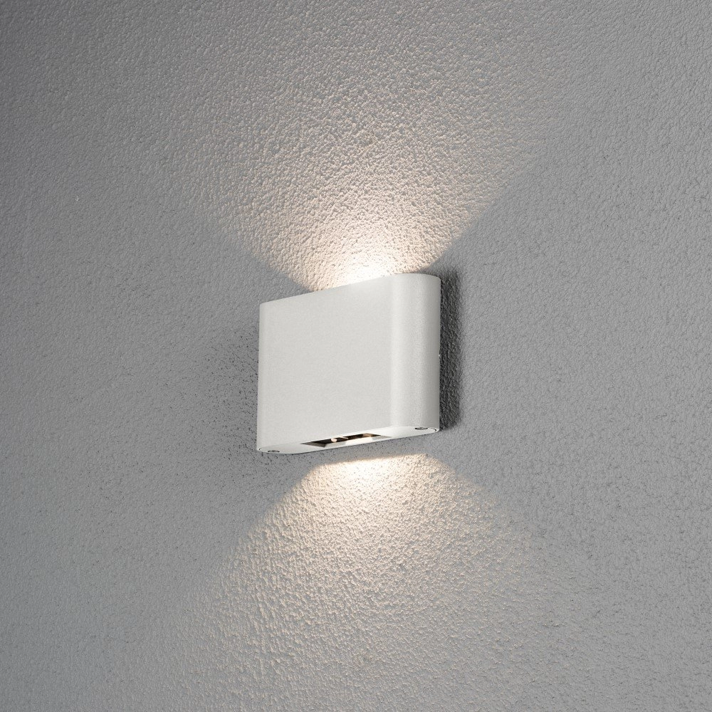 Led buitenlamp Monza Up-Down wit KonstSmide 7318307854251