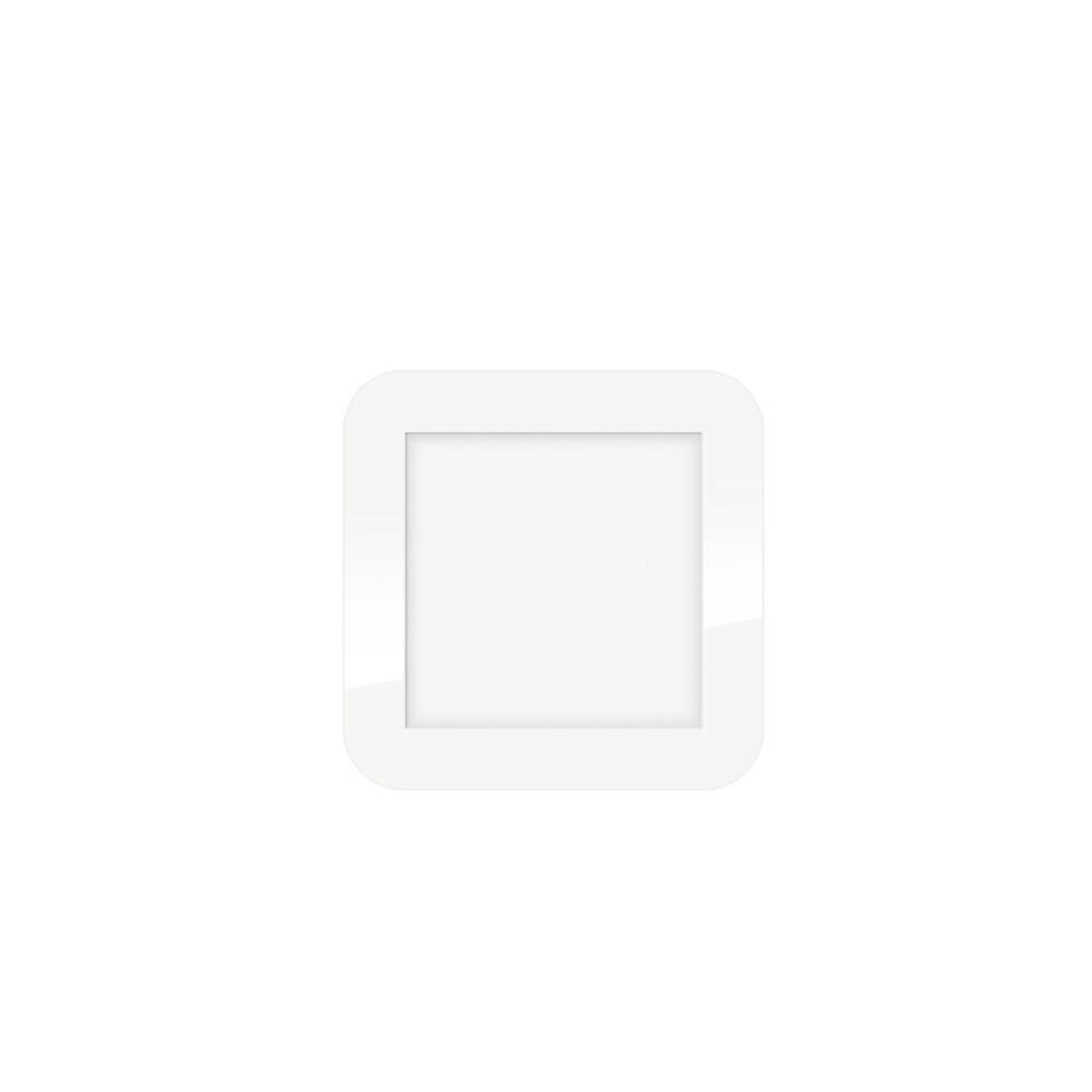 Led plafonnière Anne Square 10w - 2700K - 17cm wit