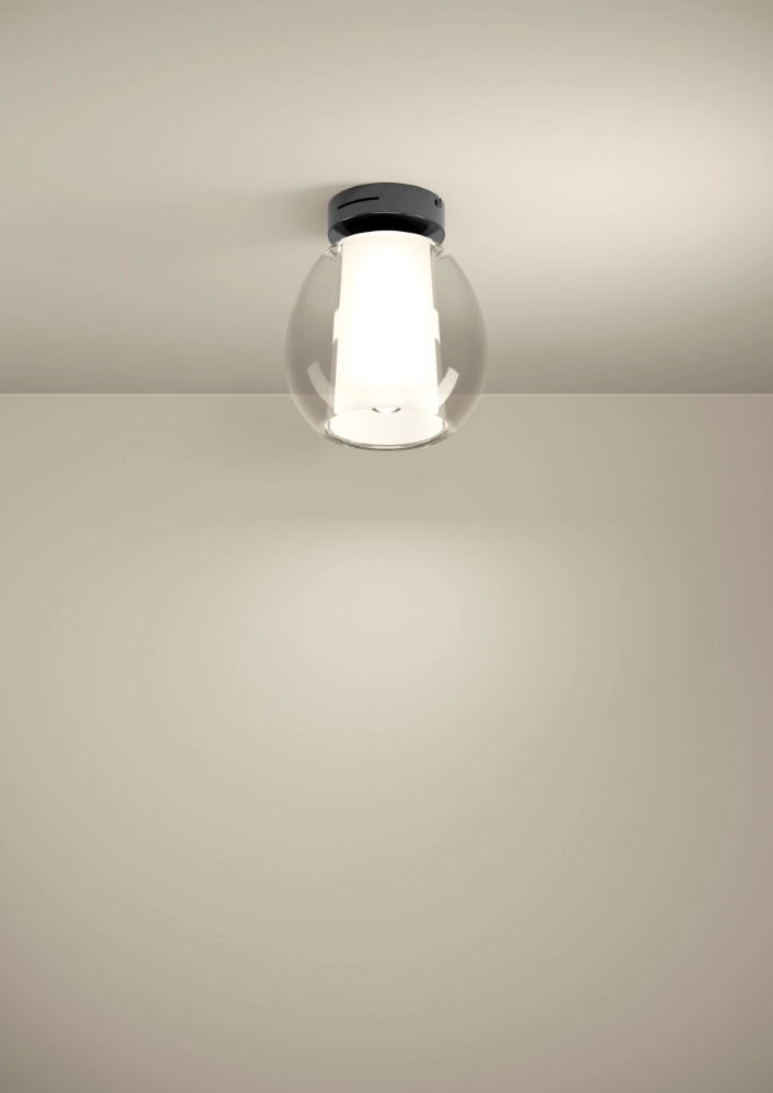 Plafondlamp Menorca grijs met afstandsbediening Stars of Light 9008606359974