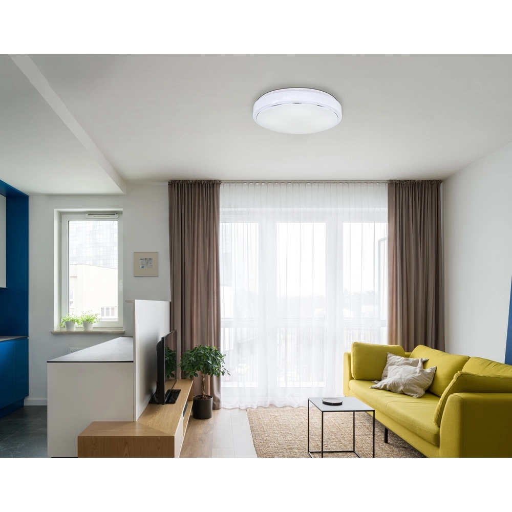 Design plafonniere Kalle Ø 37,5cm wit Globo 9007371385782