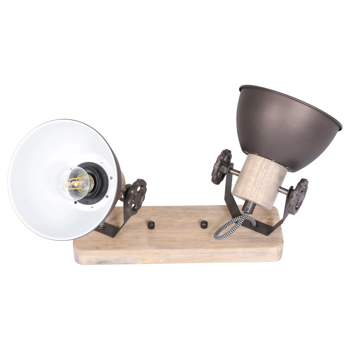 Plafondspot Gearwood 2-lichts Steinhauer 8712746129236