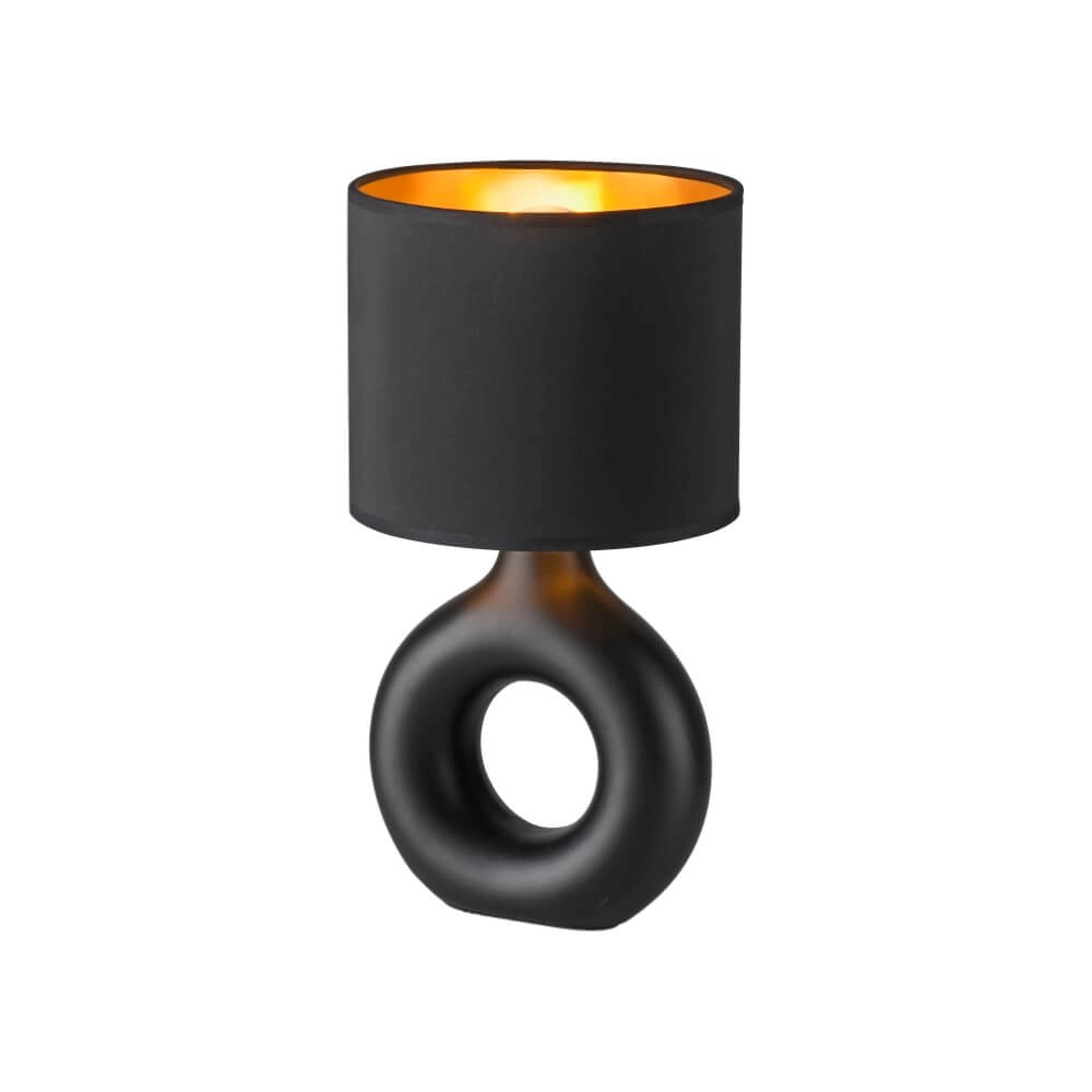 Tafellamp Carara zwart Just Light 4043689004842