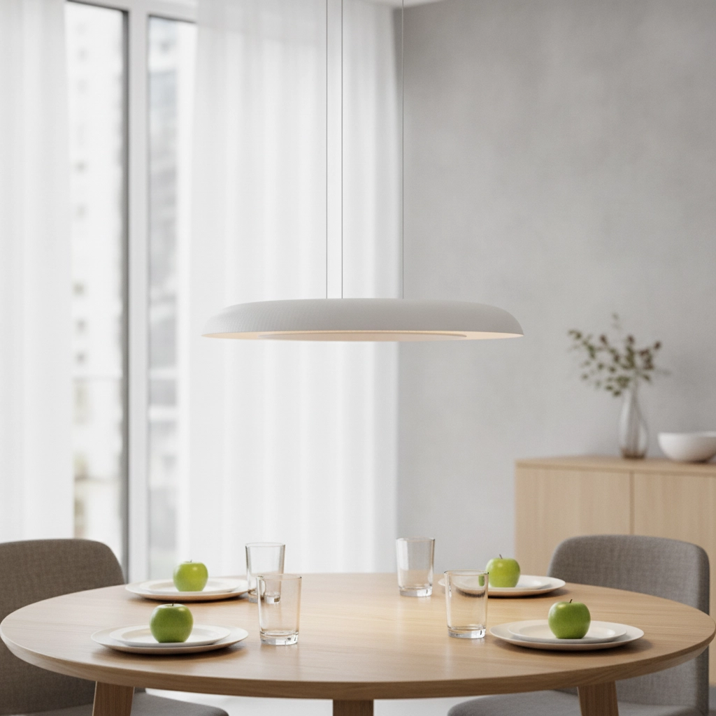 Moderne hanglamp Epos Ø 60cm wit