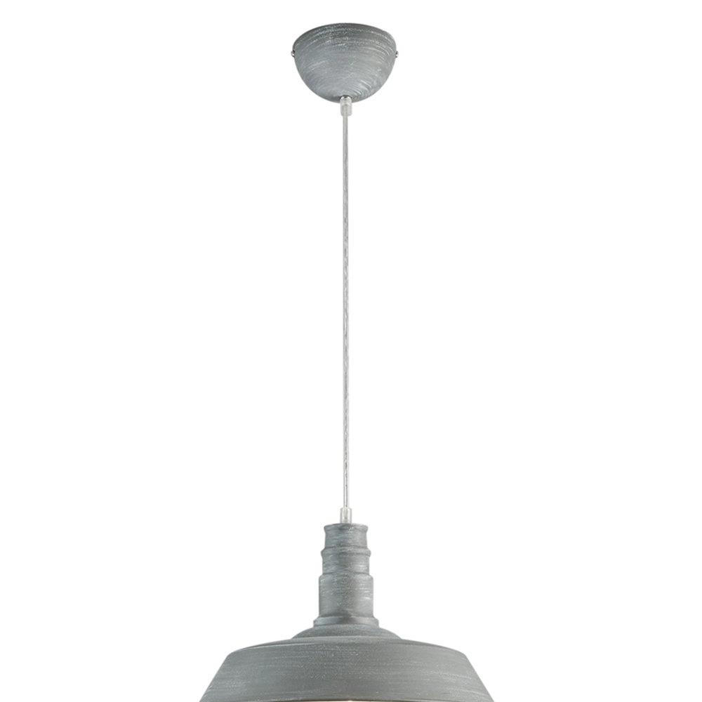 Hanglamp Will betongrijs Trio 4017807346305
