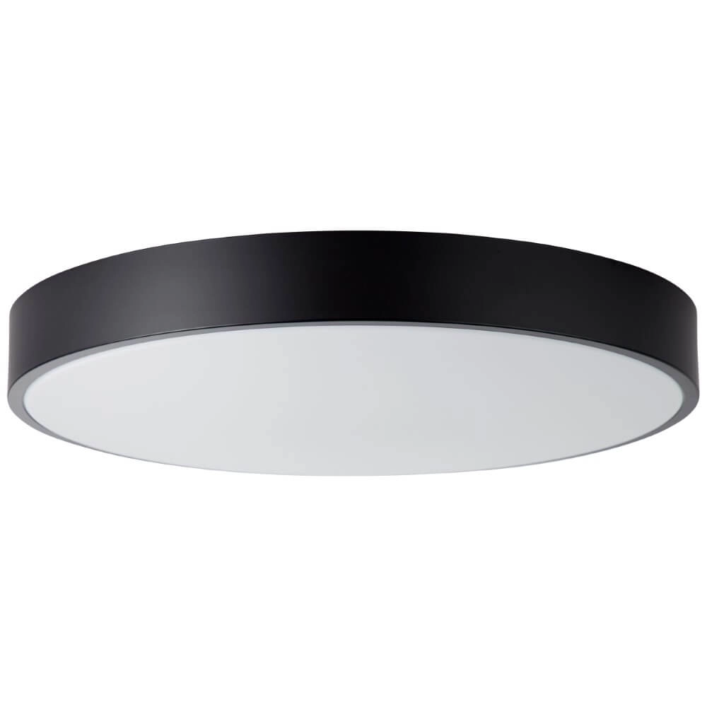 Design plafondlamp Slimline zwart Ø 49cm Brilliant 4004353426568