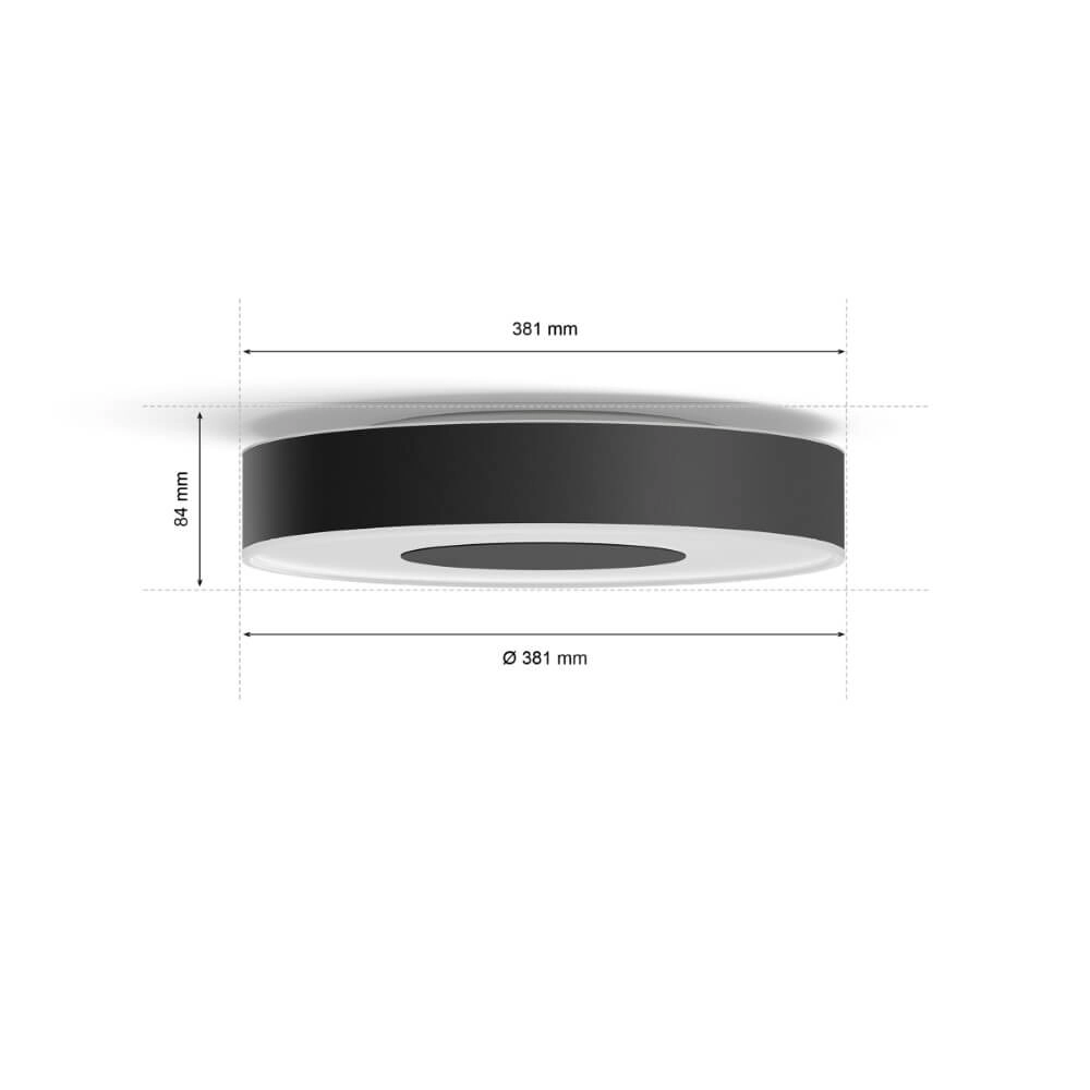 Badkamer plafondlamp Hue Xamento - White and color Philips 8719514452251