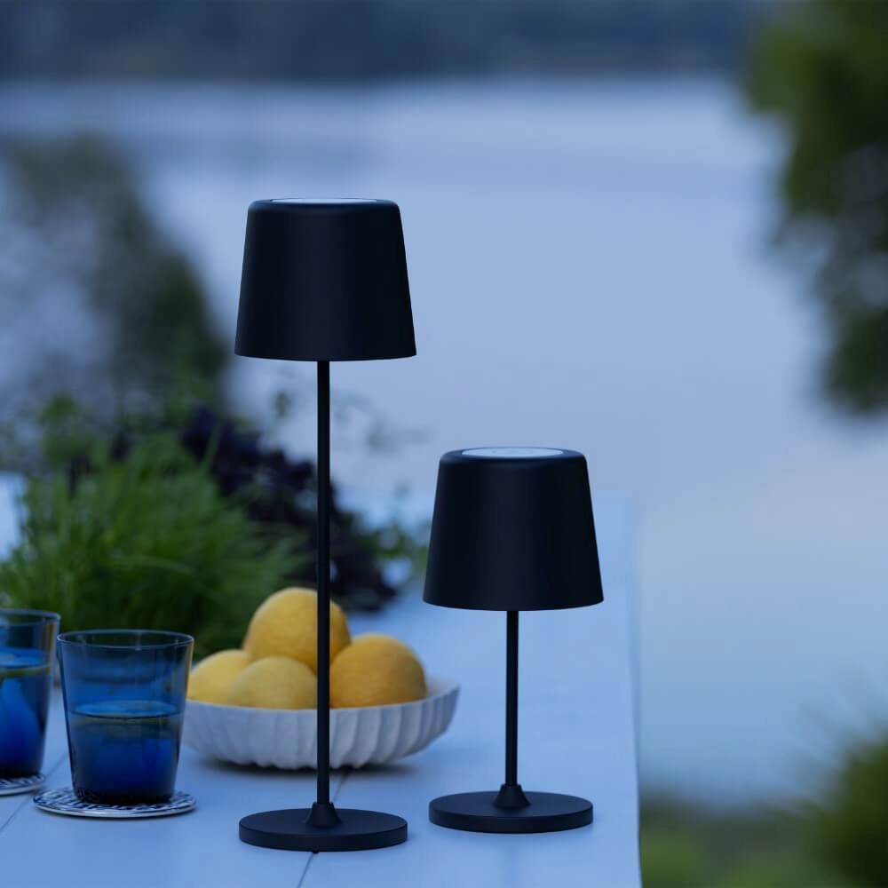 Tafellampje Kaami zwart Brilliant 4004353428203