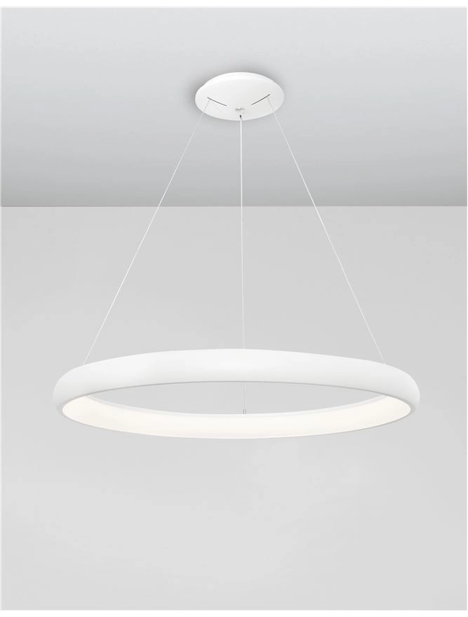 Design hanglamp Albi wit Ø 61cm Lyora 5212017416902