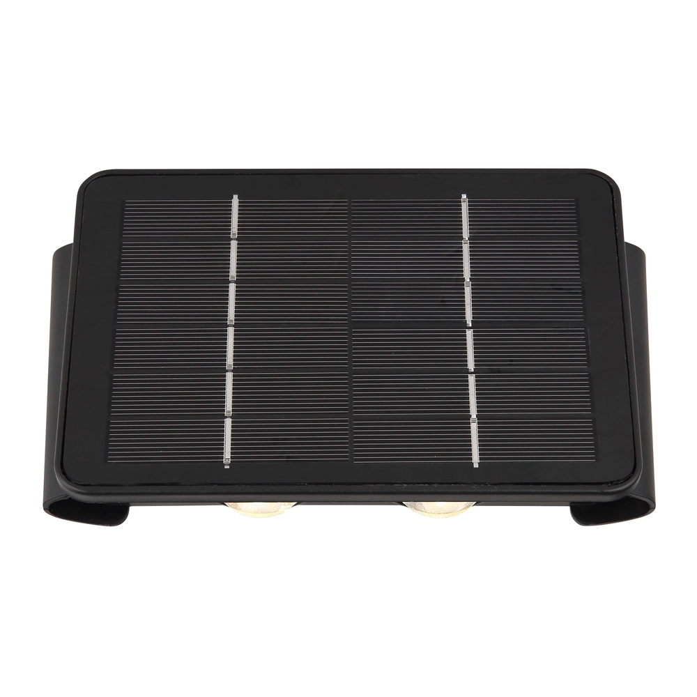 Solar wandlamp Lutron zwart Globo 9007371451012