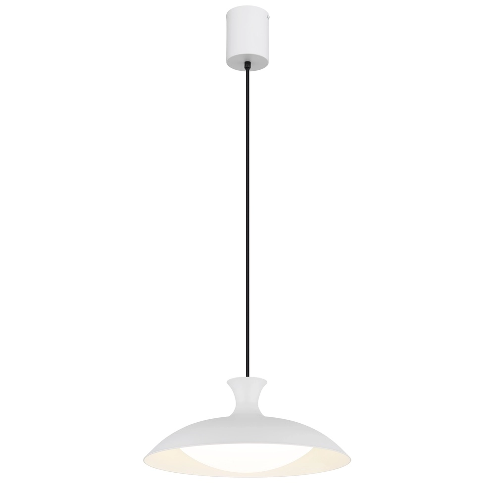 Witte hanglamp Rocha design Ø 40cm