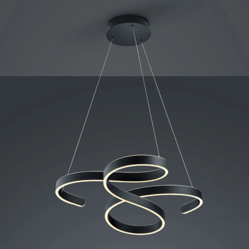 Design hanglamp Francis Ø 72cm Trio 4017807445343