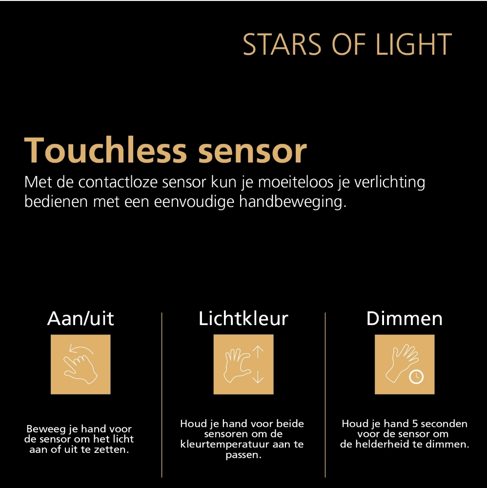 Design hanglamp Fruitera goud Ø 21cm Stars of Light 9008606360031
