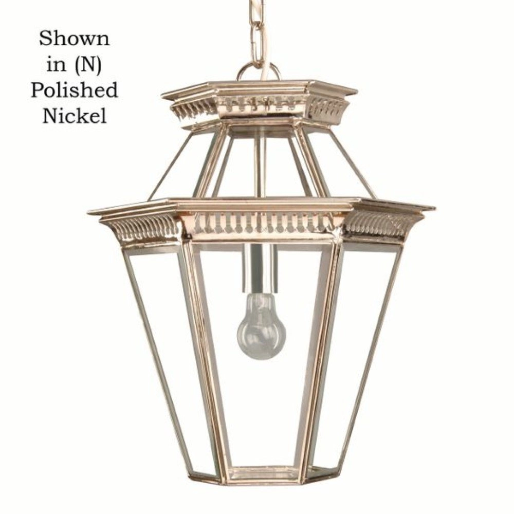 Antieke hanglamp Bevelled antiek koper (ANT) Limehouse
