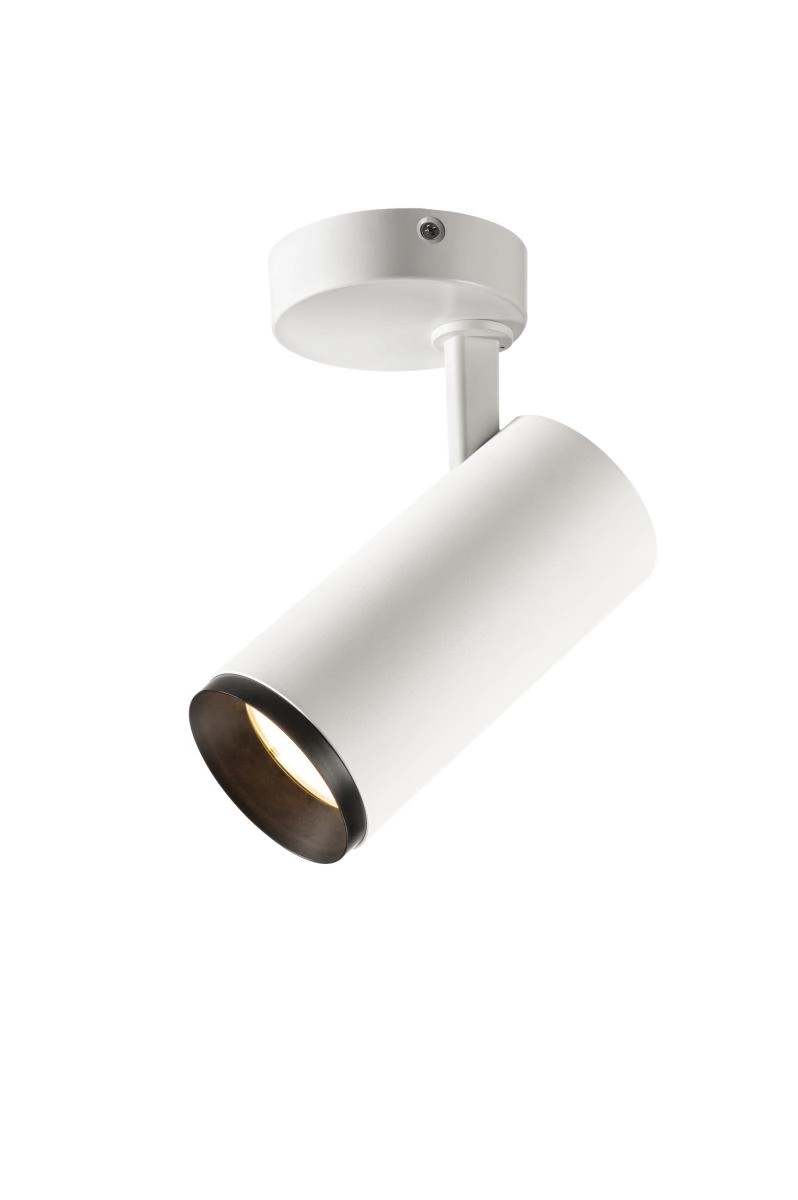 Opbouwspot Numinos M Dali wit/zwart 3000K - 24gr