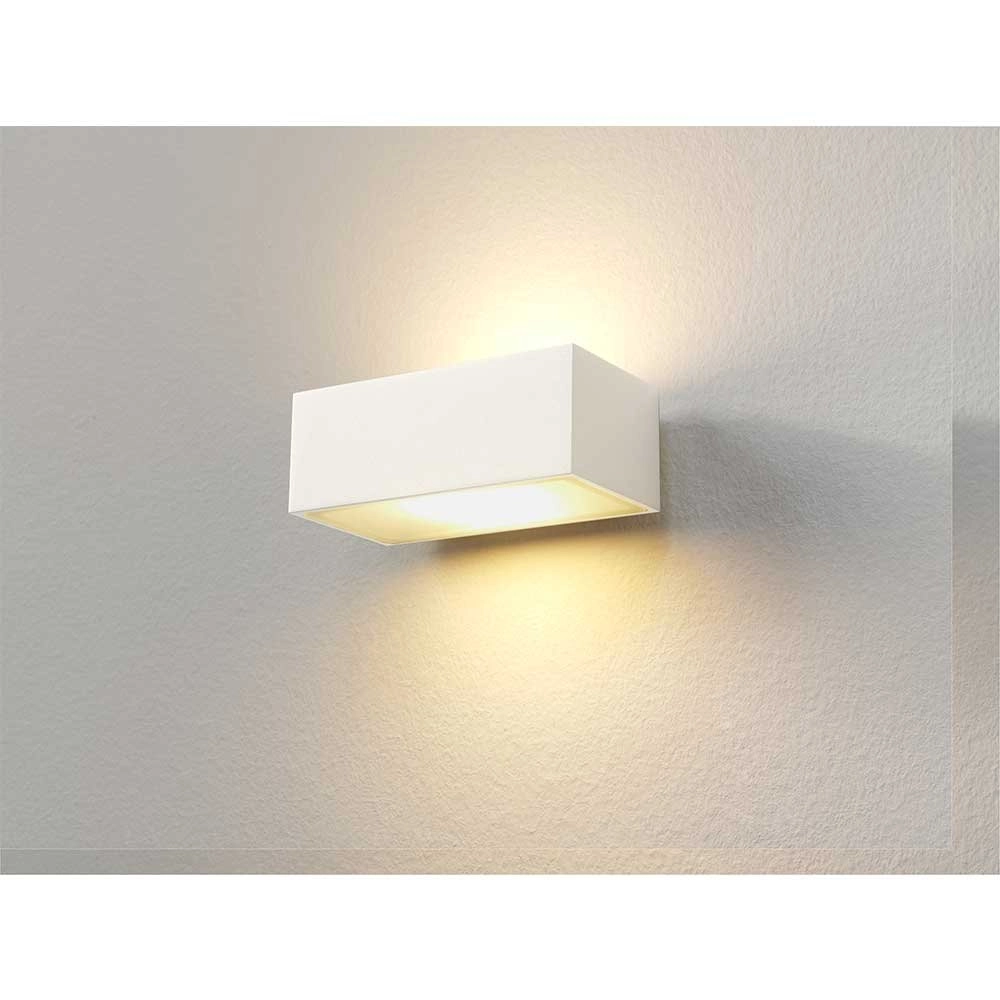 Led gevelspot Eindh 13cm - wit