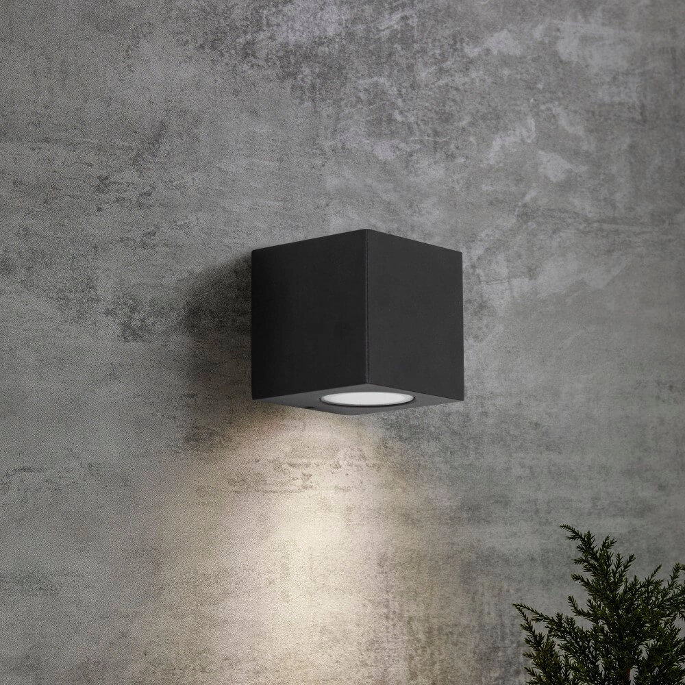 Wandspot Levi zwart down KS verlichting 8714732774901