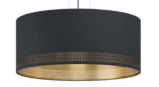 Hanglamp Esteperra Zwart Eglo 9002759992743
