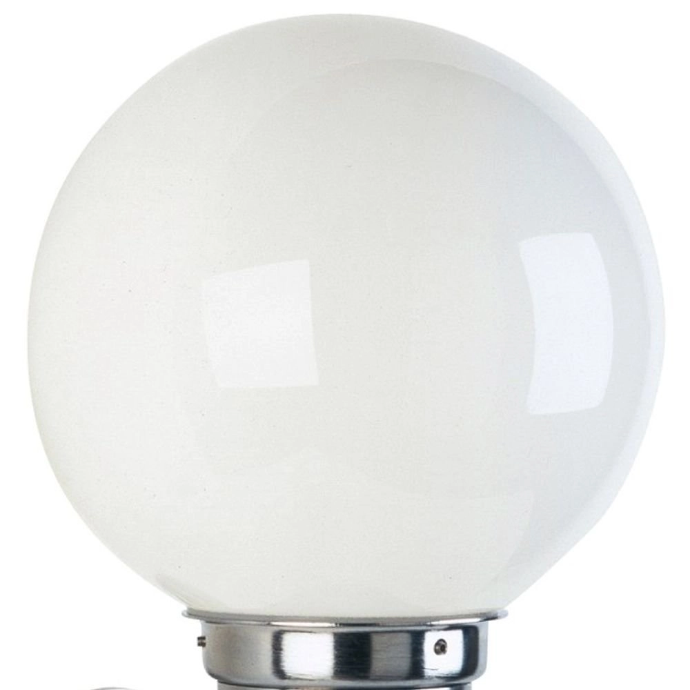 Rvs buitenlamp met sensor Globe 35cm - RVS Albert 4007235902242