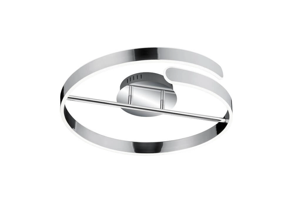 Led plafondlamp Parma chroom