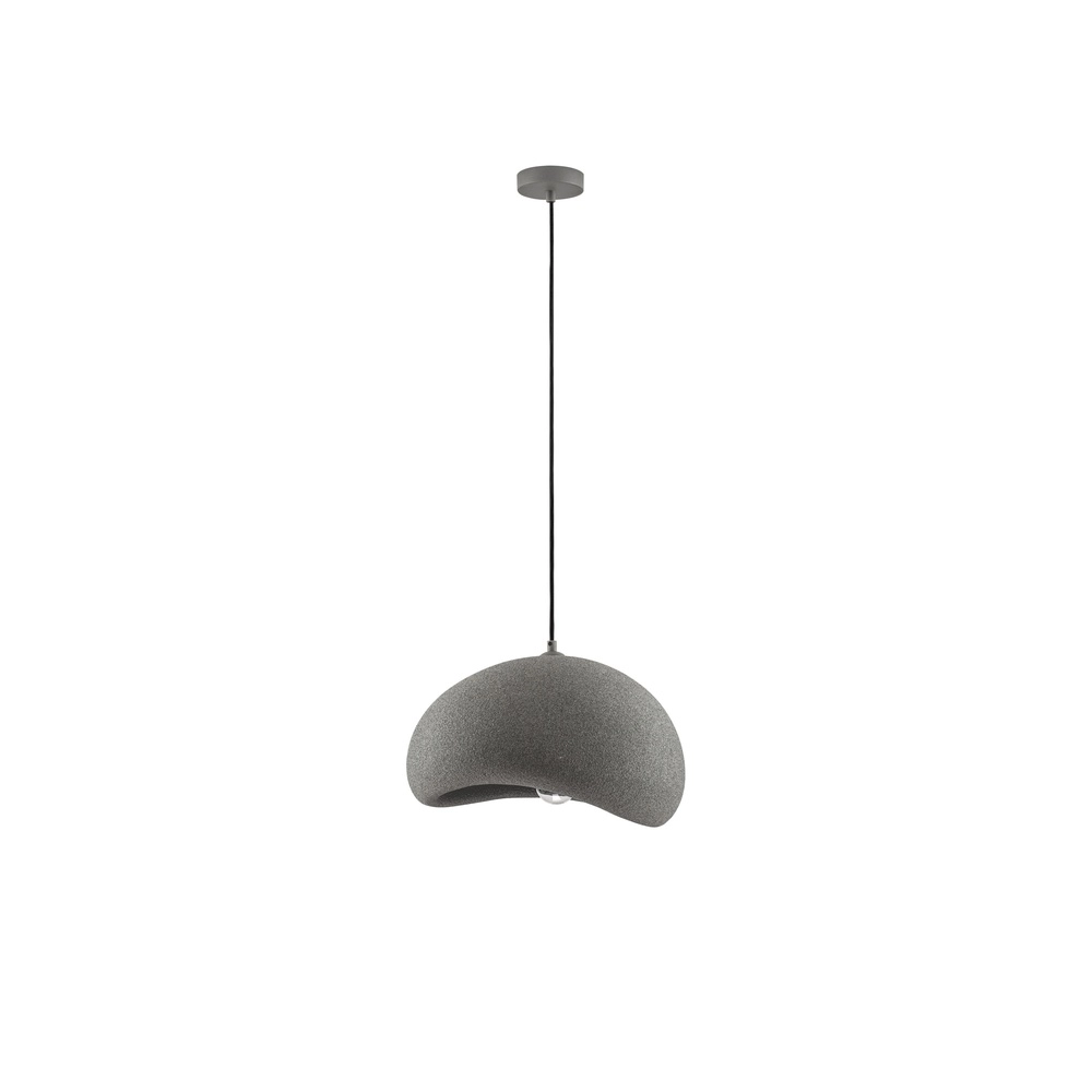 Natuurlijke hanglamp Aere grijs 40cm Lyora 5212017476692