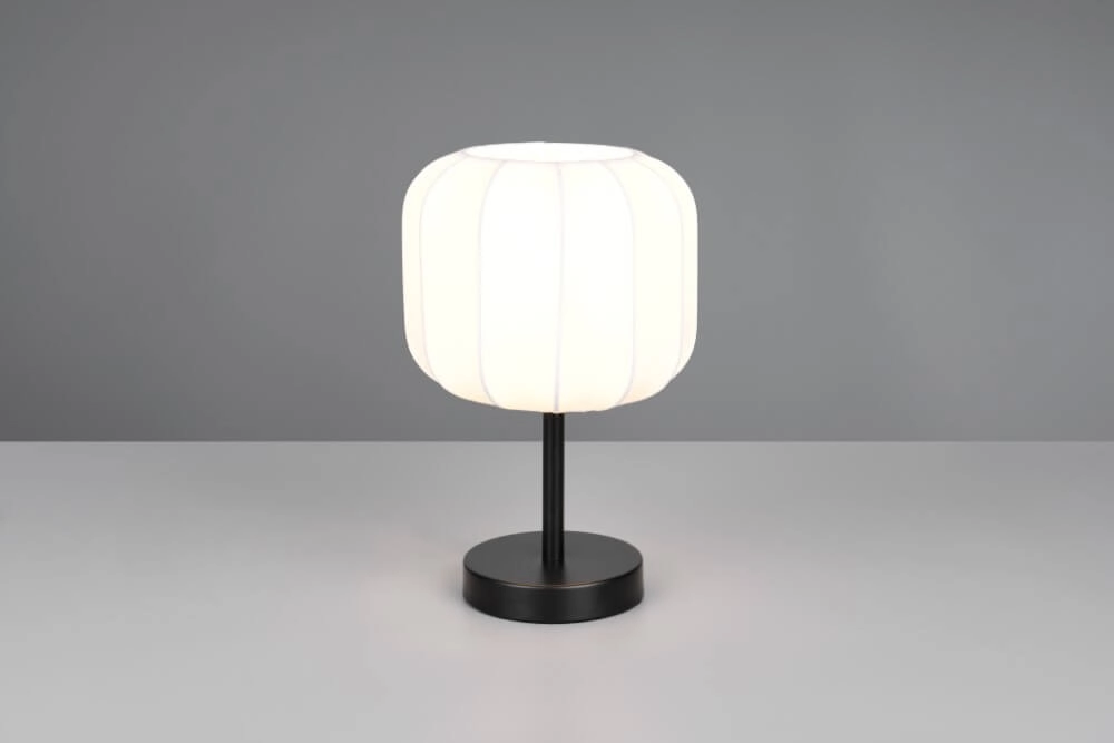 Witte design tafellamp Madleine Ø 20cm Trio 4017807638233