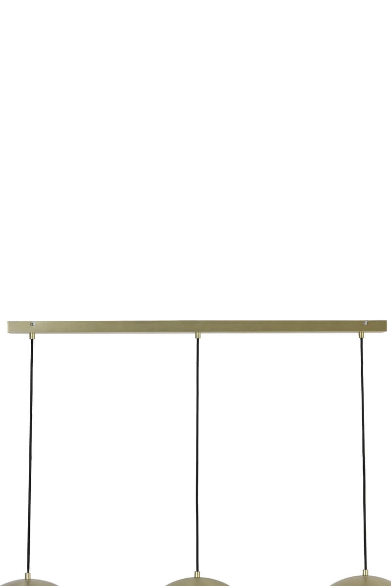 3-lichts hanglamp Jaicey goud Light & Living 8717807231088