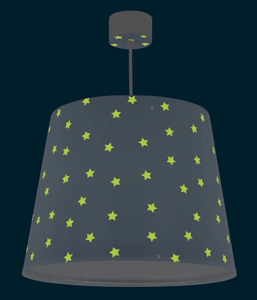 Kinderkamer hanglamp Star Light soft blauw Dalber 8420406003115