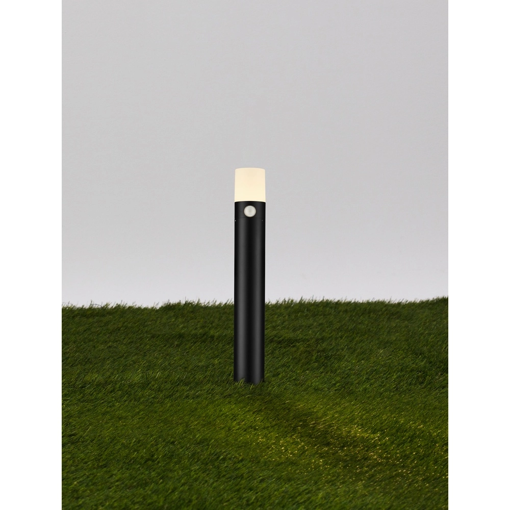 Design tuinlamp Paul zwart met sensor