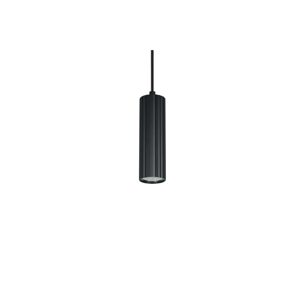 Design hanglamp Soka Ø 9cm zwart Trio 4017807658477