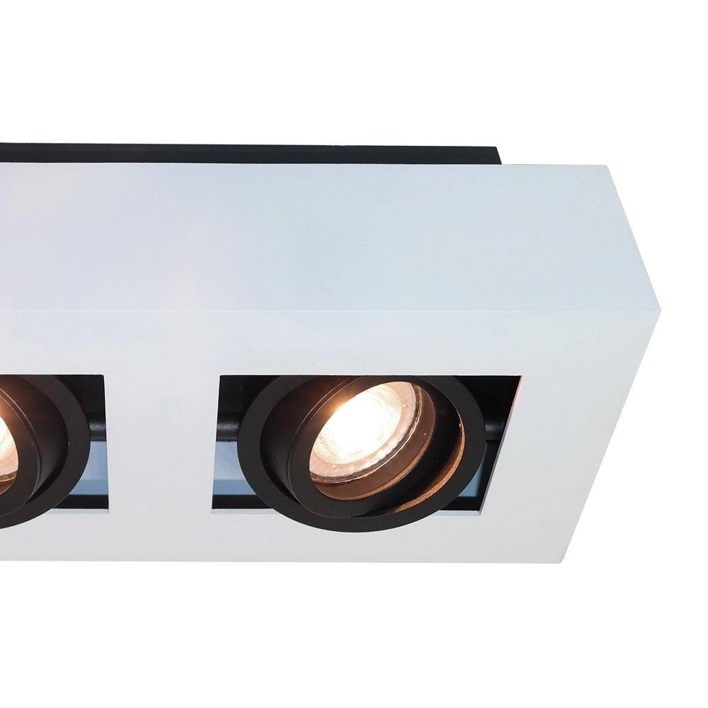 Witte plafondspot Bosco 3-lichts Artdelight 8719831736430