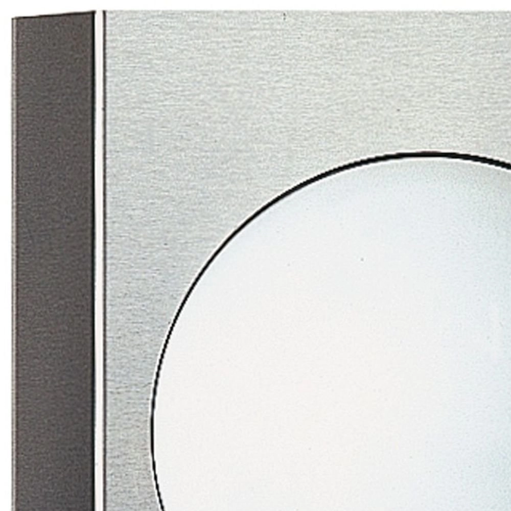 Rvs buitenlamp met sensor Quadrate Globe 27cm Albert 4007235961270