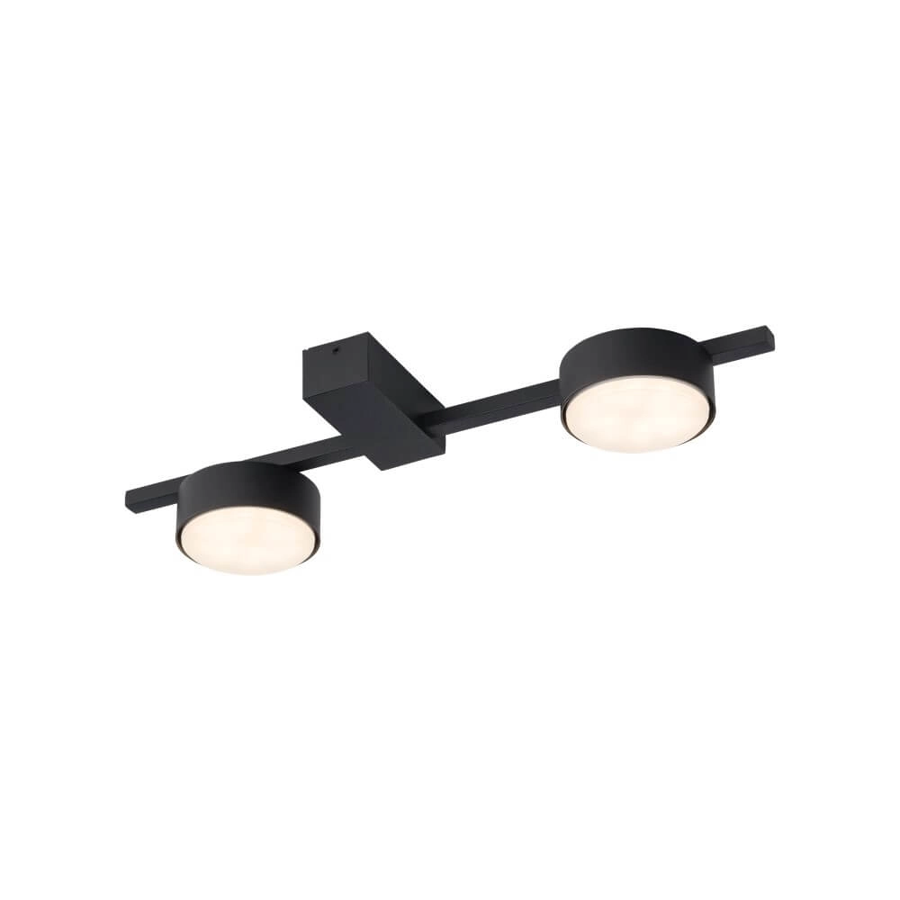 Strakke plafondlamp Pills 2-lichts