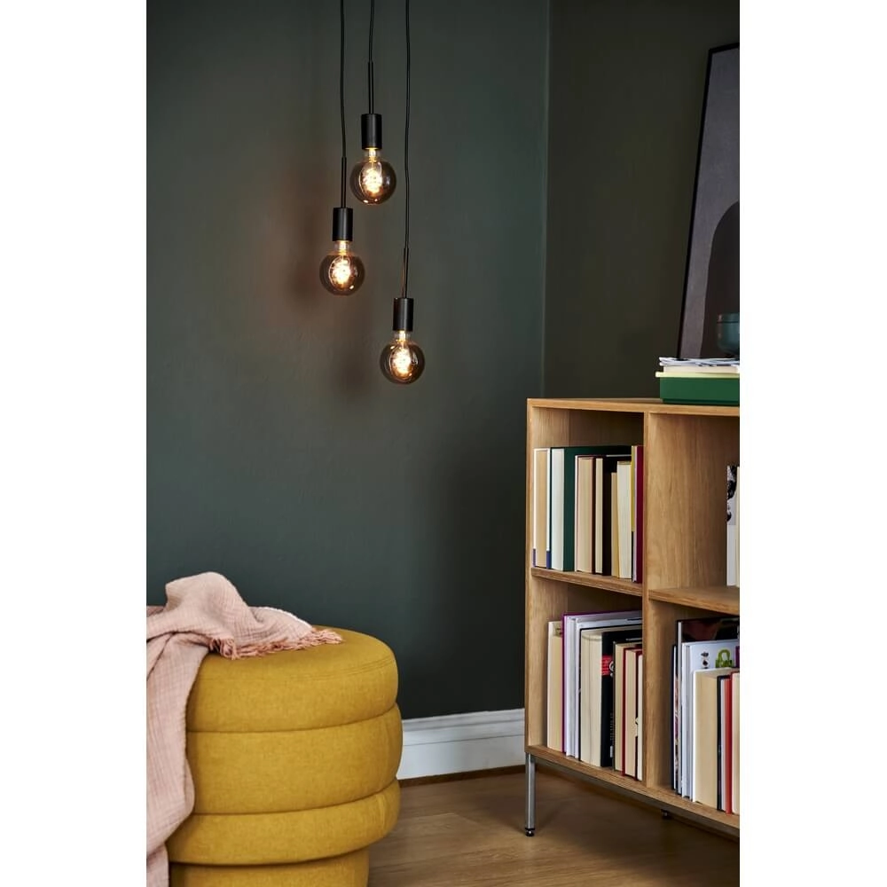 3-lichts hanglamp Paco zwart Nordlux 5704924005237