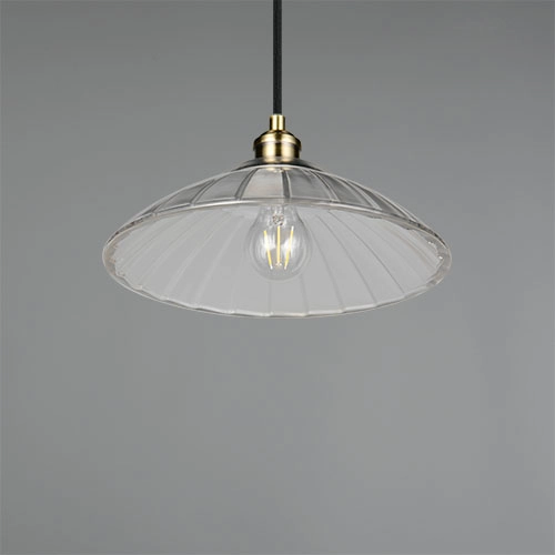 Klassieke hanglamp Eluna oud messing Trio 4017807682465