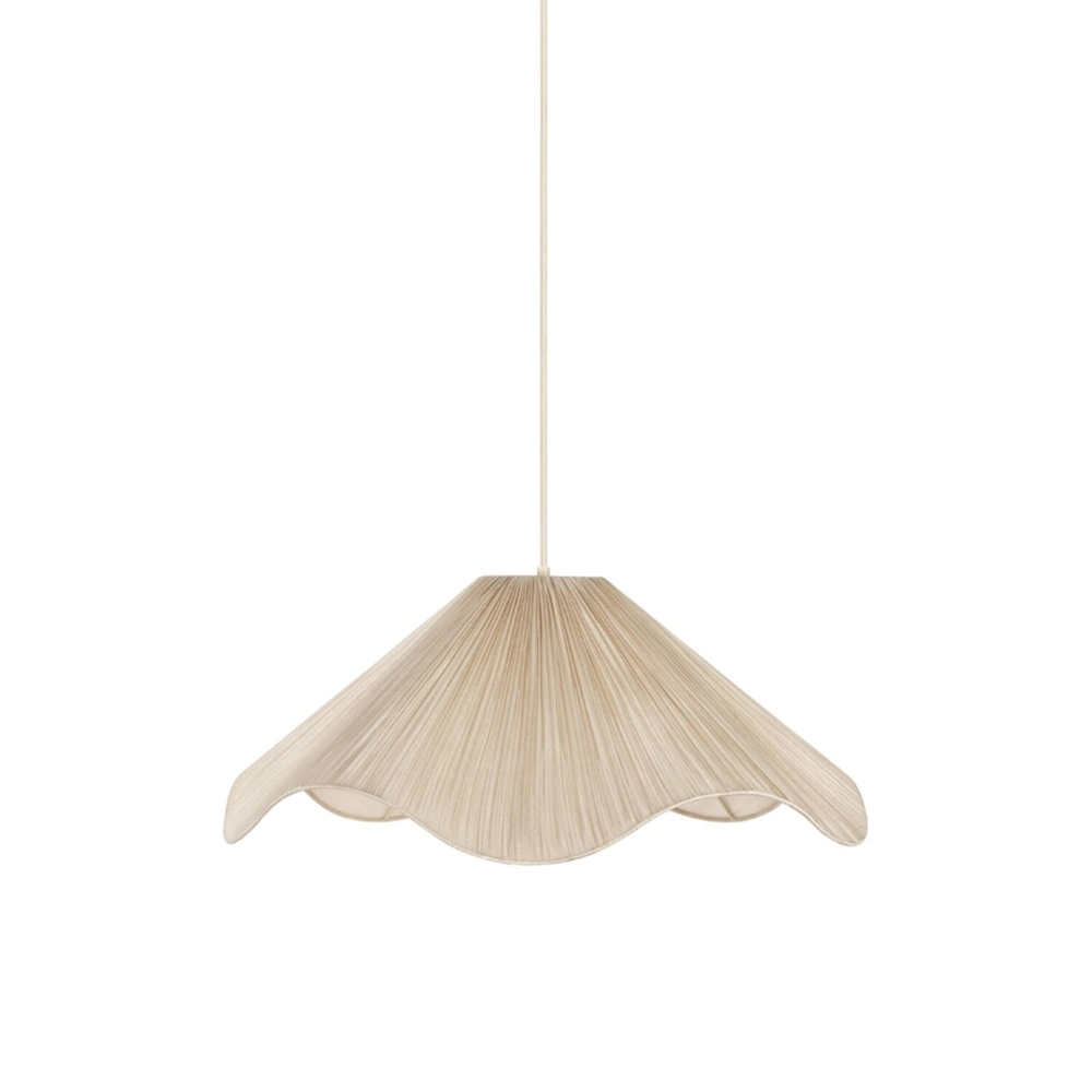 Japandi hanglamp Mealha Ø 60cm wit